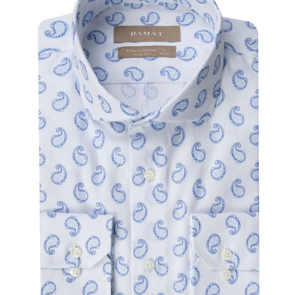 DAMAT Slim Fit Paisley Shirt - Picture 1 of 5